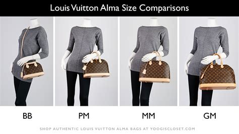 louis vuitton gm bag size